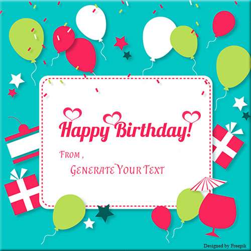 Happy Birthday Greeting Card Pics With Good Name